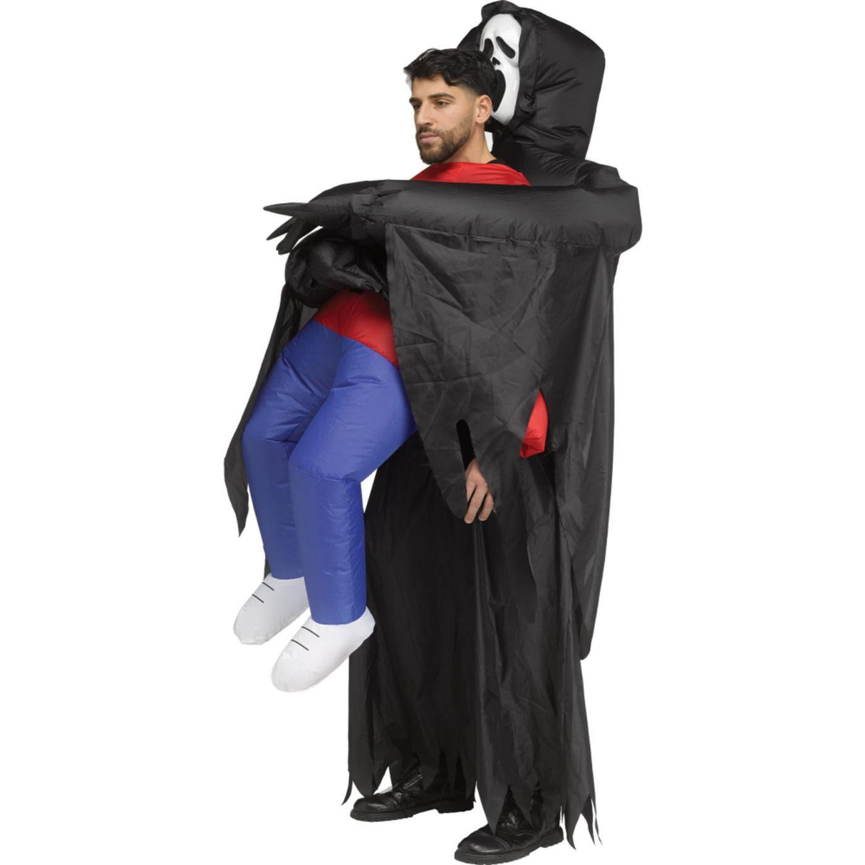 Ghost Face Inflatable Carry Me Costume - Adult