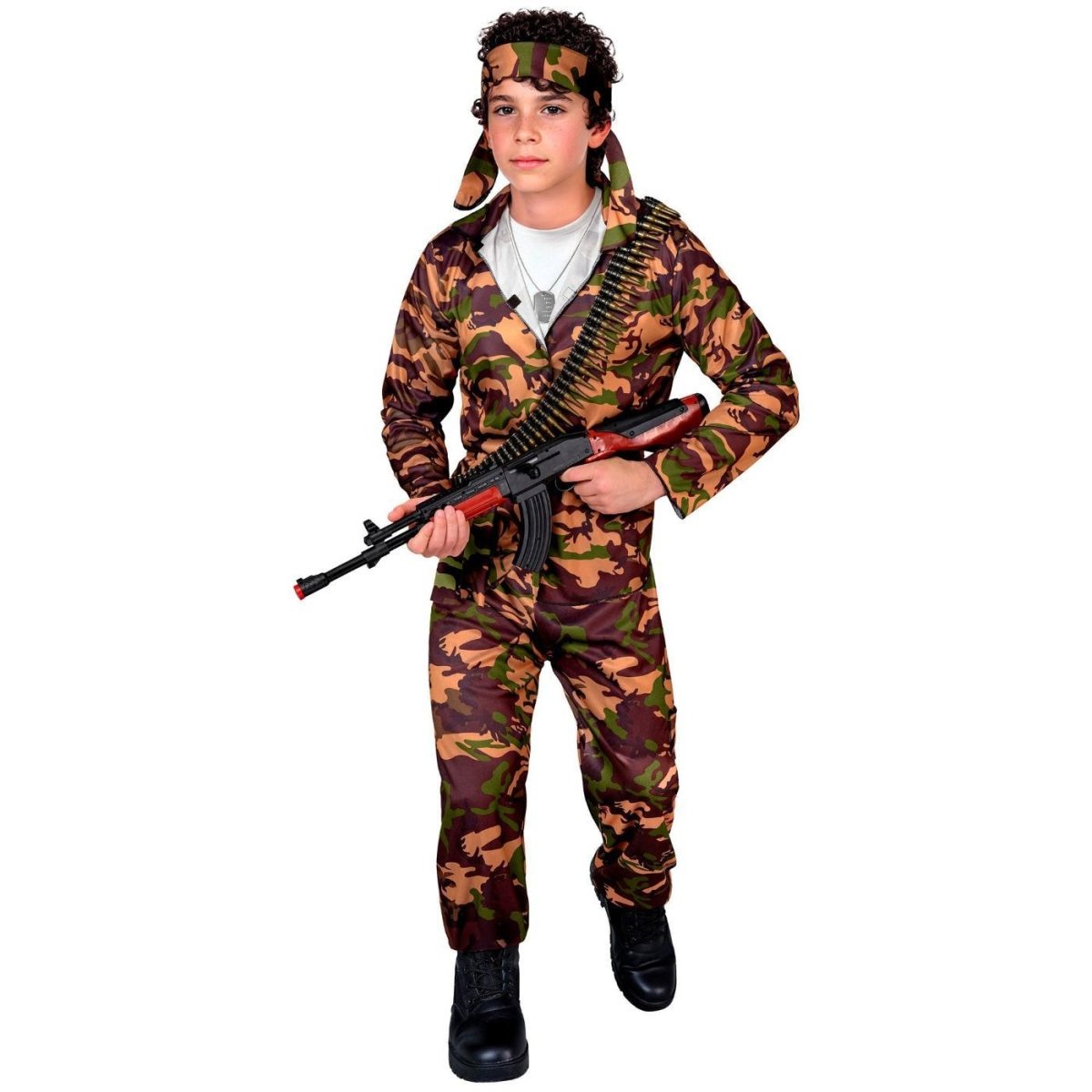 Widmann - Soldier Costume - Boys - Fancy Dress Central