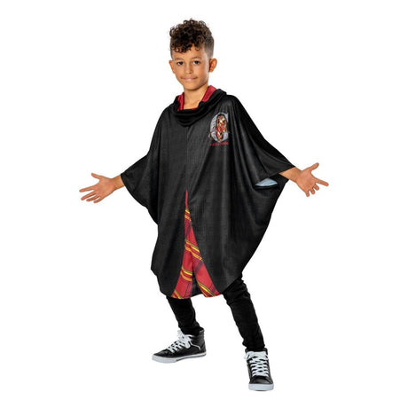 Rubies - Gryffindor House Harry Potter Poncho - Child - Fancy Dress Central