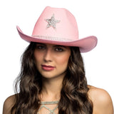 Fancy Dress Central - Taylor Cowboy Hat (Pink) - Adult - Fancy Dress Central