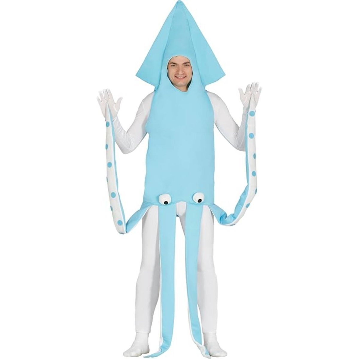 Fiestas Guirca - Squid Costume - Men - Fancy Dress Central