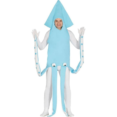 Fiestas Guirca - Squid Costume - Men - Fancy Dress Central