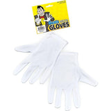 Rubies Masquerade Co. (UK) Ltd - White Magicians Gloves - Adult - Fancy Dress Central
