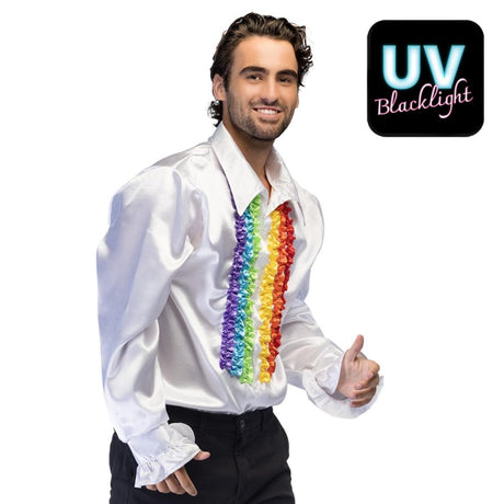 Boland - Mr Colourful Party Shirt - Men - Fancy Dress Central