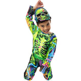 Neon Skeleton Costume - Child