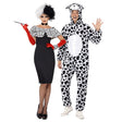 Smiffys - Evil Madame & Dalmation - Couples Costume - Fancy Dress Central