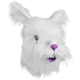 Rubies Masquerade Co. (UK) Ltd - White Rabbit Fur Mask - Adult - Fancy Dress Central