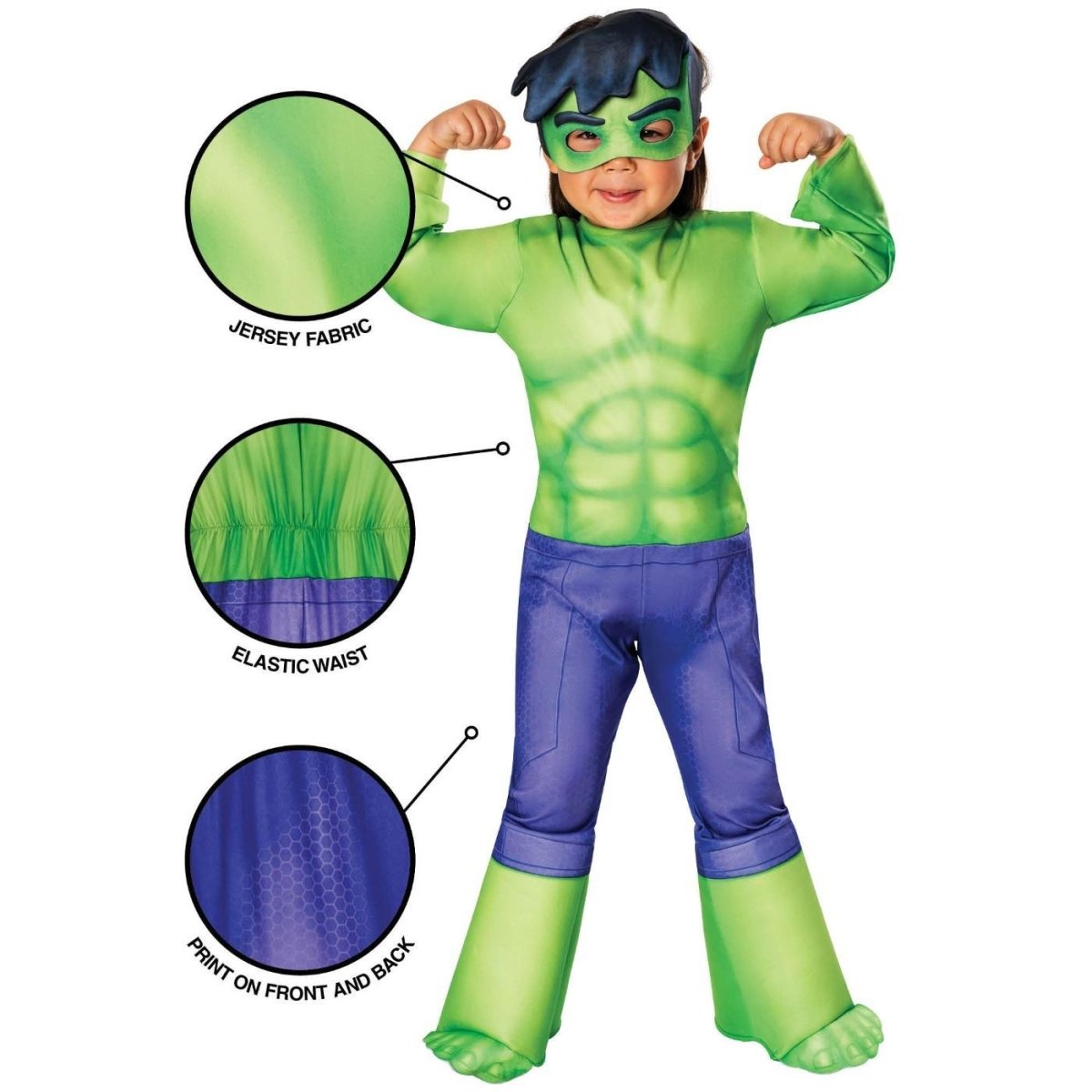 Incredible Hulk Costume - Boys