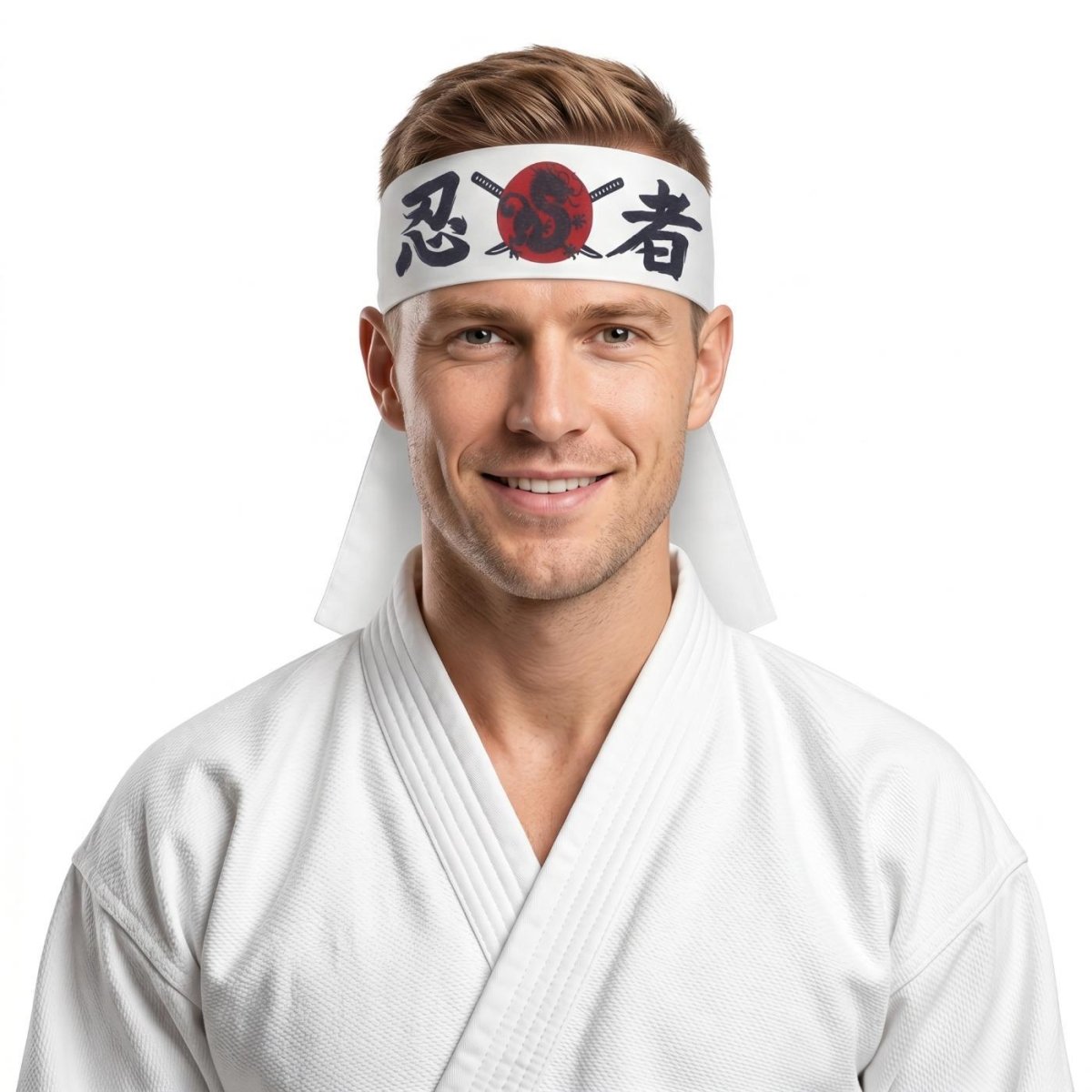 Fiestas Guirca - Martial Arts Headband - Men - Fancy Dress Central