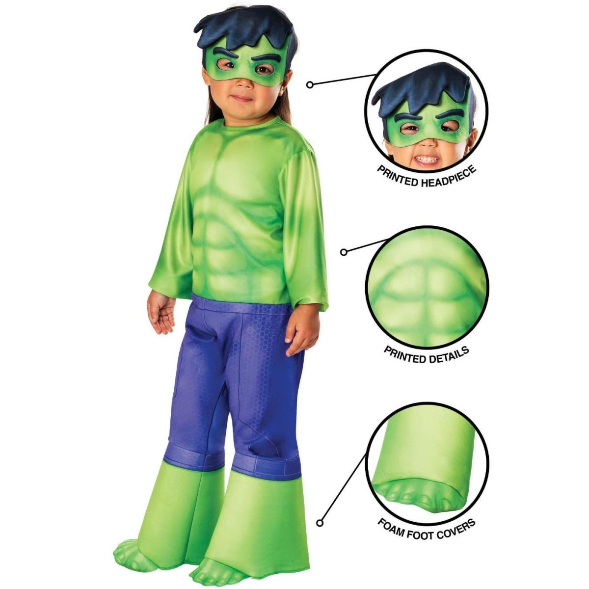 Incredible Hulk Costume - Boys