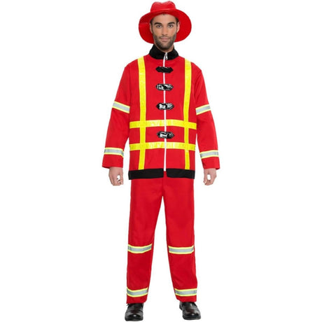 Boland - Firefighter Costume - Men - Fancy Dress Central