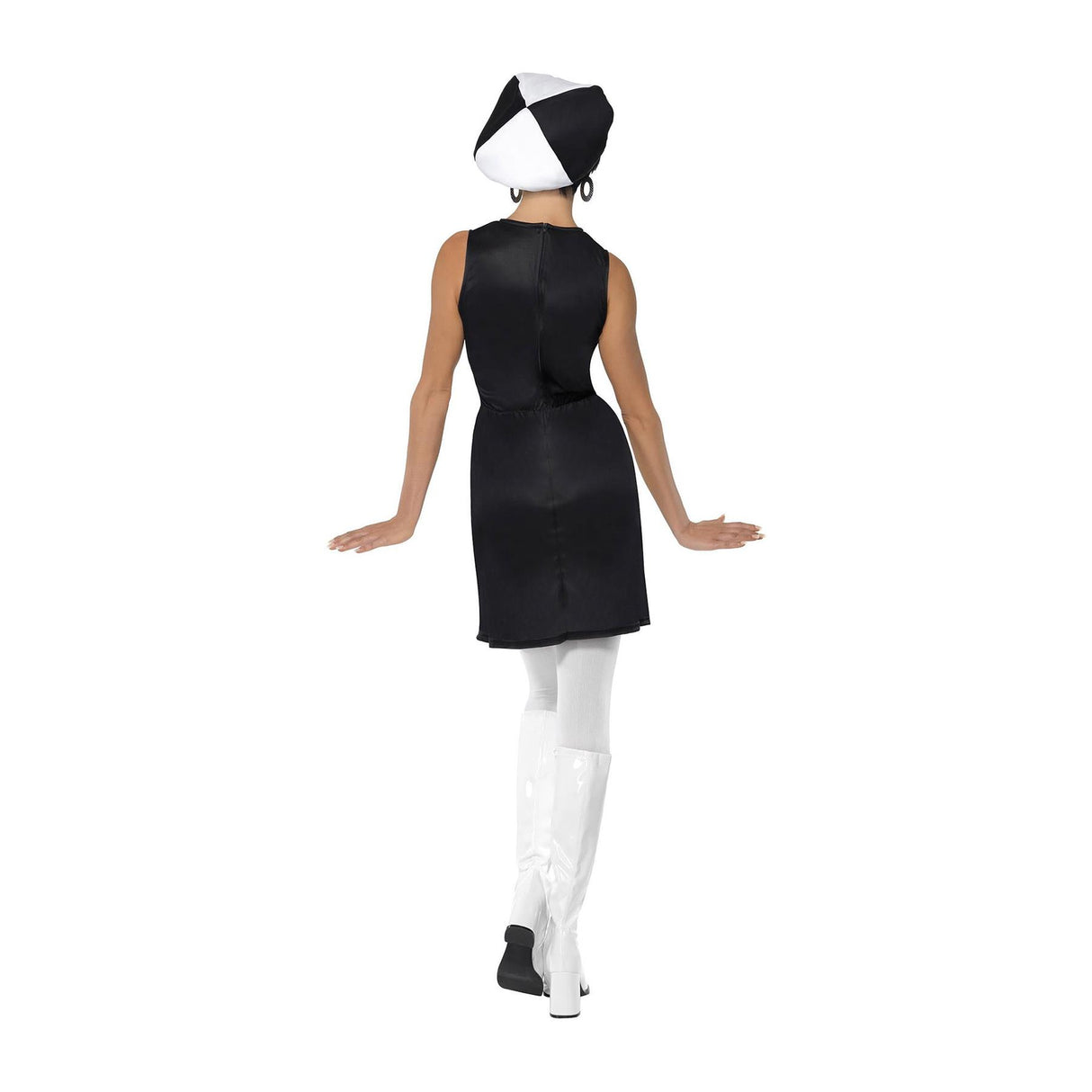 Black & White Party Girl Costume - Women
