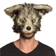 Boland - Werewolf Plush Half Mask - Adult - Fancy Dress Central