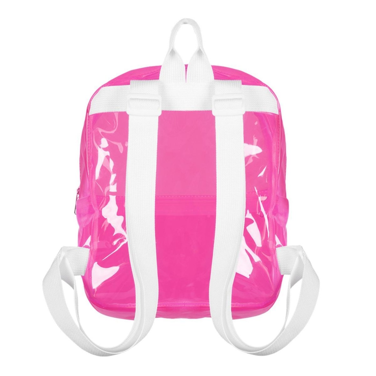 Fancy Dress Central - Clarity Backpack (Neon Pink) - Adult - Fancy Dress Central