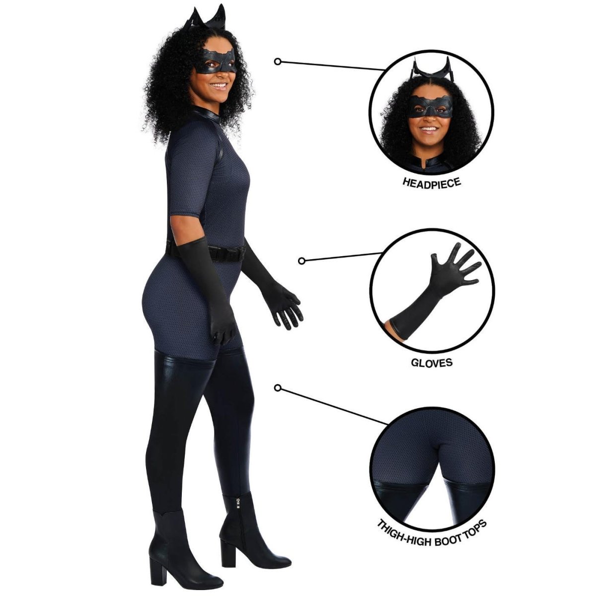 Rubies - Catwoman Costume - Women - Fancy Dress Central