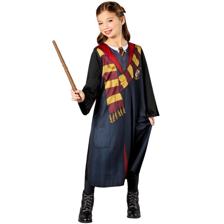 Rubies - Hermione Granger Harry Potter Deluxe Robe Kit - Girls - Fancy Dress Central