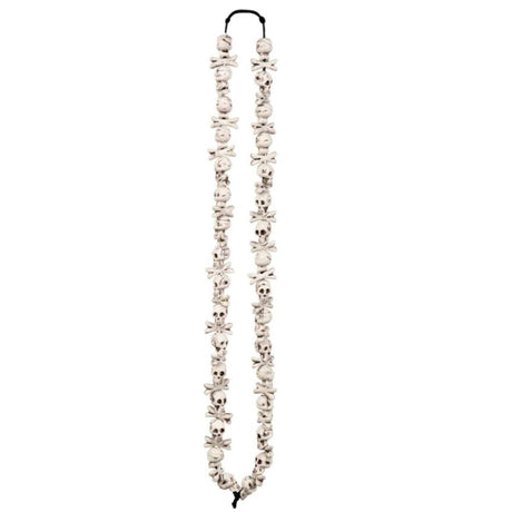Boland - Skull & Bones Necklace - Adult - Fancy Dress Central
