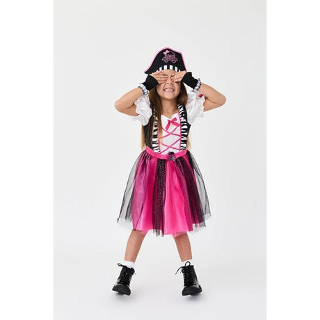 Blues Group - Glitzy Pirate Dress Costume - Girls - Fancy Dress Central