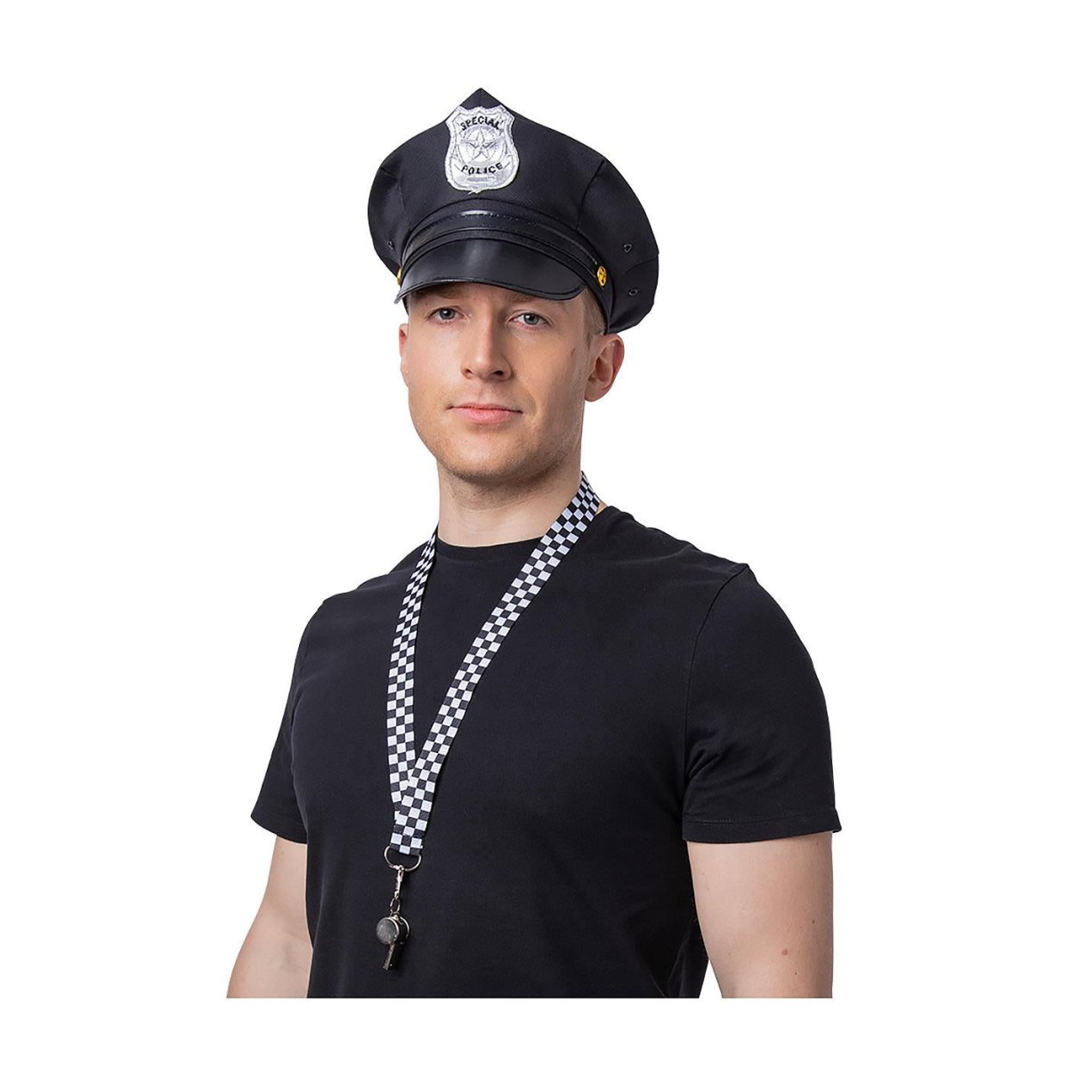 Wicked Costumes - Police Whistle on Lanyard - Adult - Fancy Dress Central