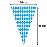 Boland - 8m Giant Bavaria Triangular Bunting - Fancy Dress Central