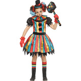 Carny Clown Costume - Girls