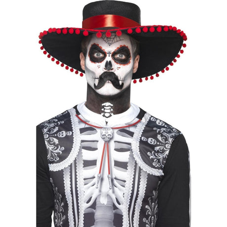 Smiffys - Make-Up FX Greasepaint - Day of the Dead Senor Bones - Fancy Dress Central