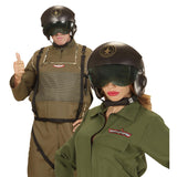 Fighter Jet Pilot Helmet - Adult