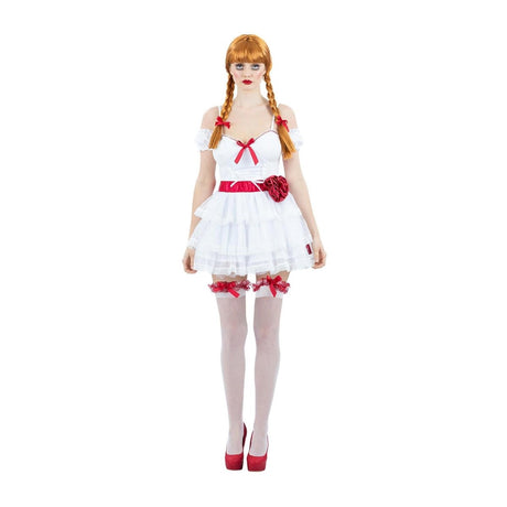 Smiffys - Annabelle Mini Dress Costume - Women - Fancy Dress Central