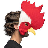 Boland - Rooster Plush Half Mask - Adult - Fancy Dress Central