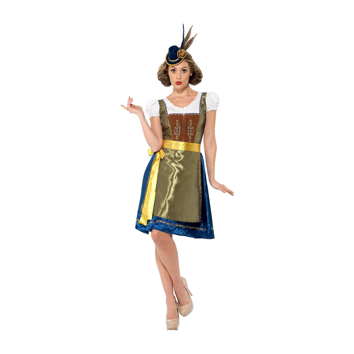 Deluxe Traditional Heidi Bavarian Costume - Women