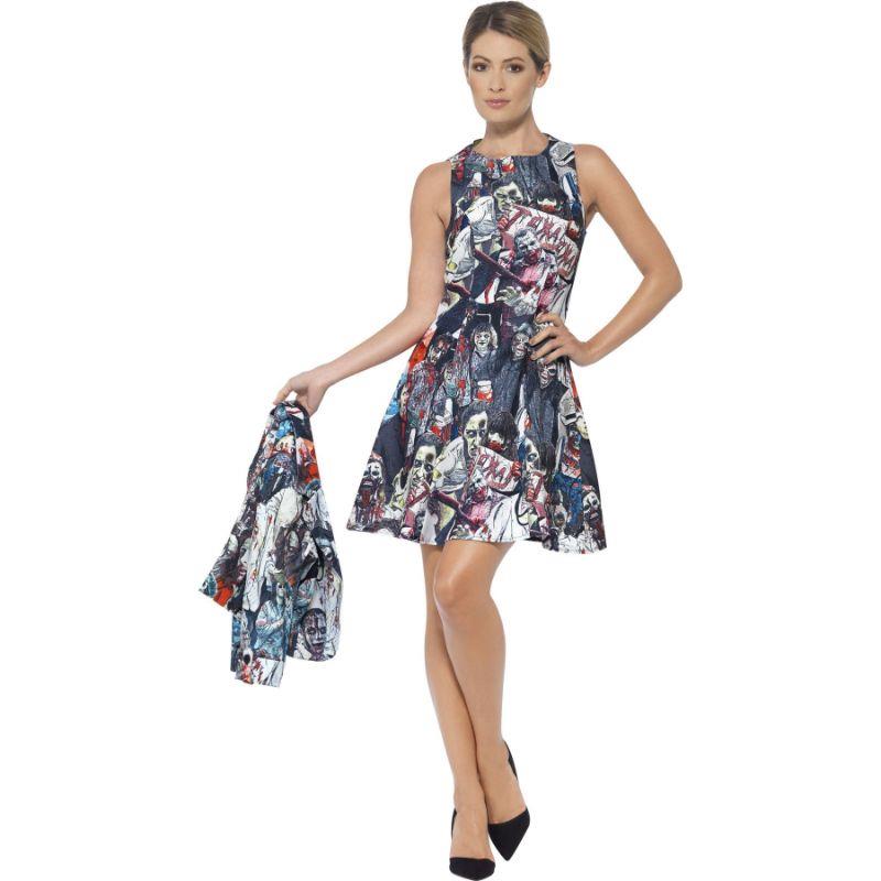 Zombie Dress Suit Costume - Women