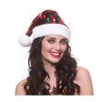 Wicked Costumes - Deluxe Santa Hat (Multi - Colour Sequin) - Adult - Fancy Dress Central