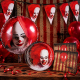 6m Horror Clown Bunting