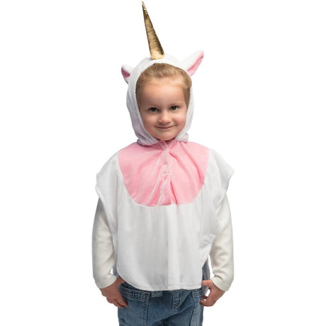Boland - Unicorn Hooded Poncho - Child - Fancy Dress Central