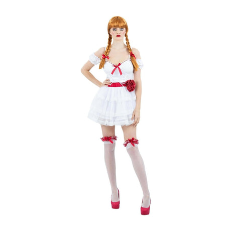 Smiffys - Annabelle Mini Dress Costume - Women - Fancy Dress Central