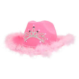 Boland - Blush Bandit LED Cowboy Hat - Women - Fancy Dress Central