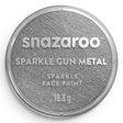 Snazaroo - Sparkle Face Paint (18ml) - Gun Metal Grey - Fancy Dress Central