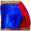 Wicked Costumes - Harley Quinn Shiny Hot Pants - Women - Fancy Dress Central