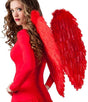 Boland - Angel Wings 65 x 65cm (Red) - Adult - Fancy Dress Central