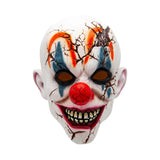 Cracked Head Clown Mask - Adult
