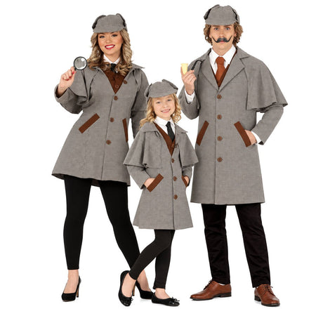 Fiesta Guirca - Detectives - Family Costume - Fancy Dress Central