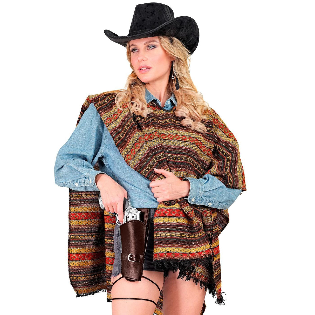 Authentic Double Holster and Belt - Adult