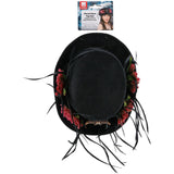 Floral Horn Top Hat - Women