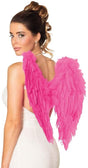 Boland - Angel Wings 50 x 50cm (Hot Pink) - Adult - Fancy Dress Central
