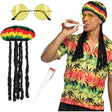 Boland - Reggae Party Accessory Kit - Men - Fancy Dress Central
