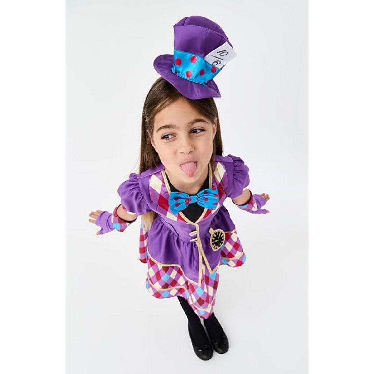 Blues Group - Little Miss Mad Hatter Costume - Girls - Fancy Dress Central