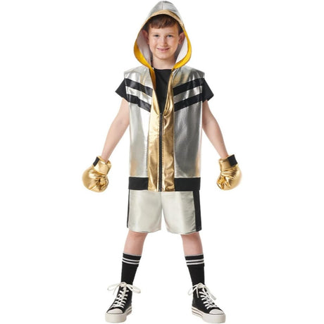 Boland - Boxing Legend Costume - Boys - Fancy Dress Central