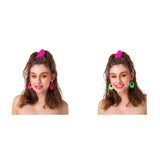 80s Disc Earrings - Adult
