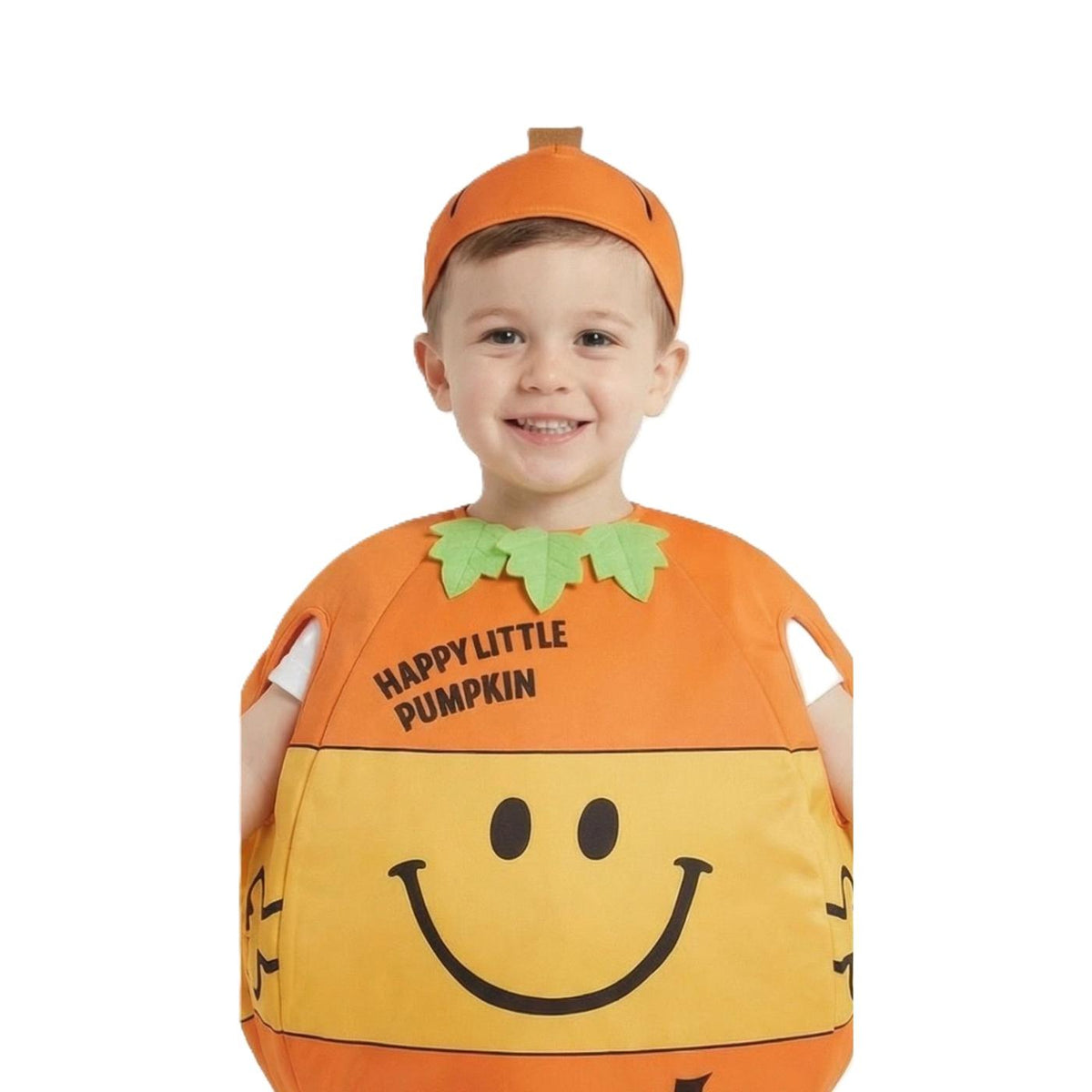 Mr Men Happy Little Pumpkin Costume - Child