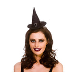 Wicked Costumes - Satin Witches Hat on Headband - Women